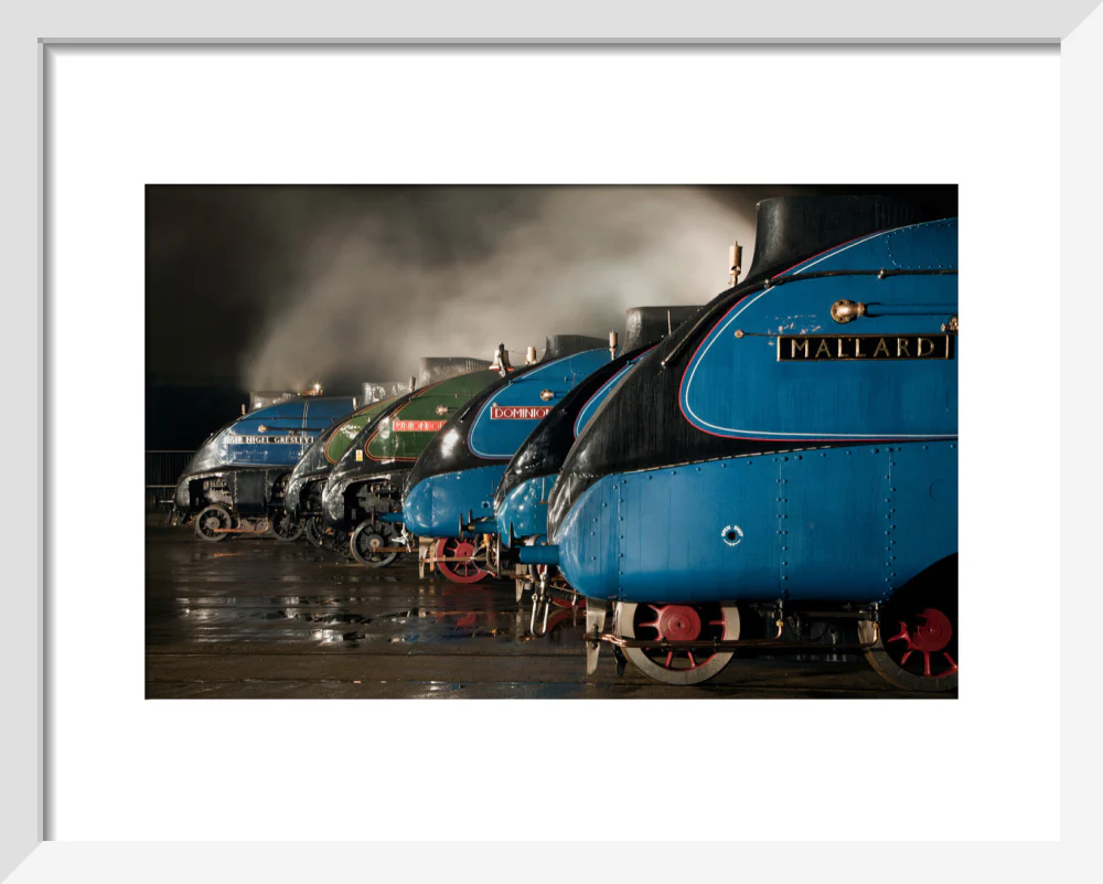 A-4 Class locomotives at the Great Gathering/ Great Goodbye in the National Railway Museum Shildon, 2014. - Image 37
