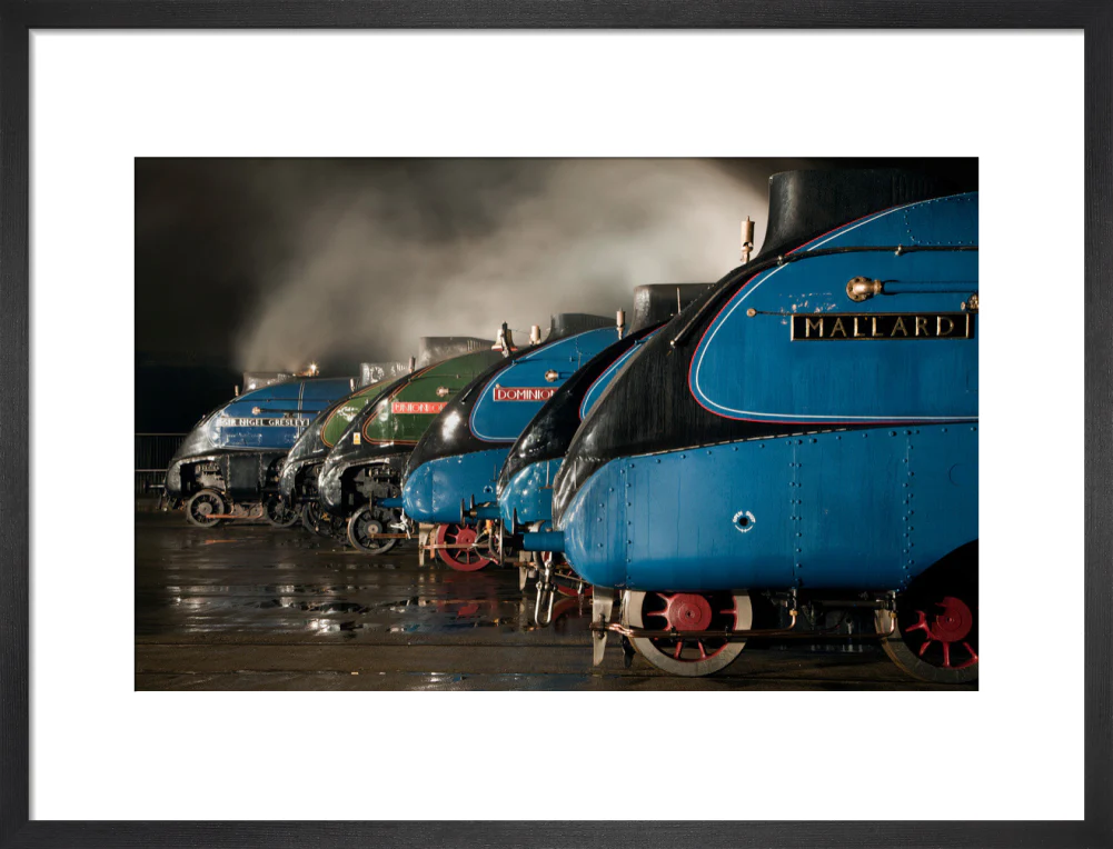A-4 Class locomotives at the Great Gathering/ Great Goodbye in the National Railway Museum Shildon, 2014. - Image 46
