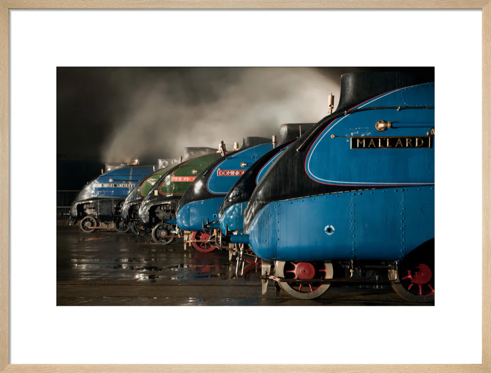 A-4 Class locomotives at the Great Gathering/ Great Goodbye in the National Railway Museum Shildon, 2014. - Image 54