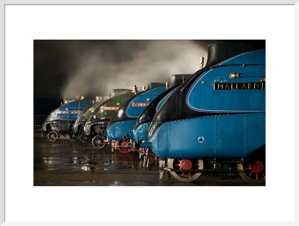 A-4 Class locomotives at the Great Gathering/ Great Goodbye in the National Railway Museum Shildon, 2014. - Image 57