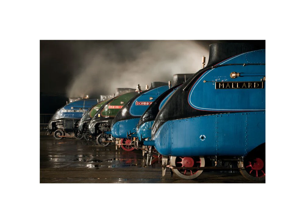 A-4 Class locomotives at the Great Gathering/ Great Goodbye in the National Railway Museum Shildon, 2014. - Image 60