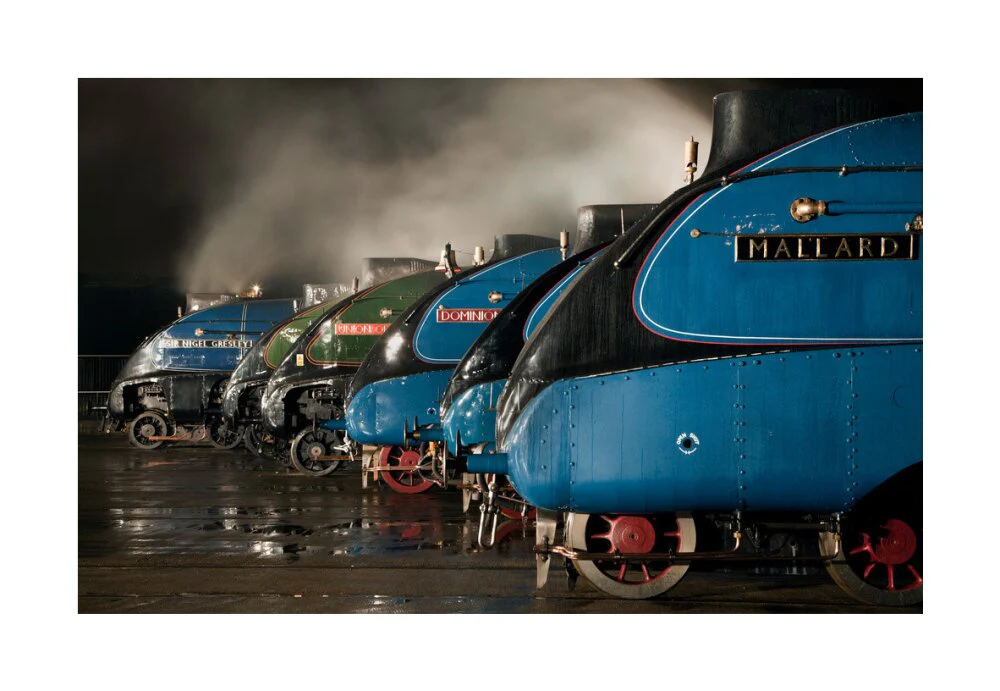 A-4 Class locomotives at the Great Gathering/ Great Goodbye in the National Railway Museum Shildon, 2014. - Image 62