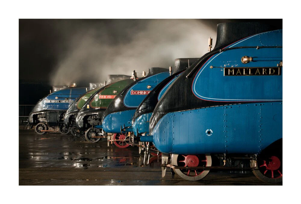 A-4 Class locomotives at the Great Gathering/ Great Goodbye in the National Railway Museum Shildon, 2014. - Image 63