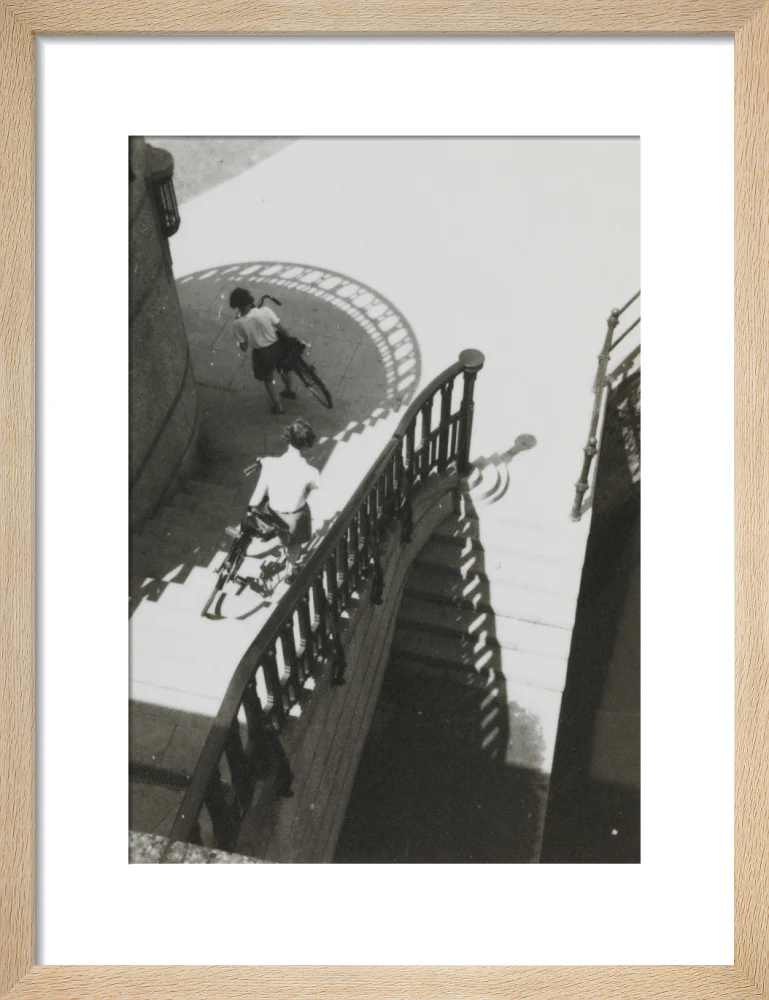 Carrying bicycles down steps - Image 11
