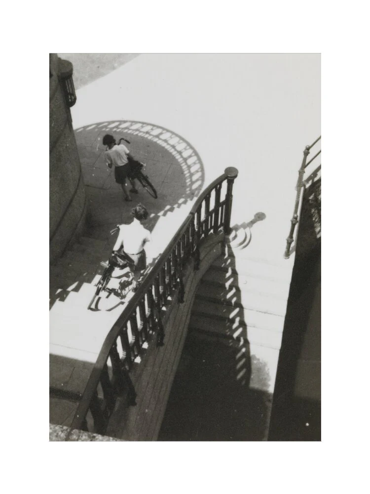 Carrying bicycles down steps - Image 12