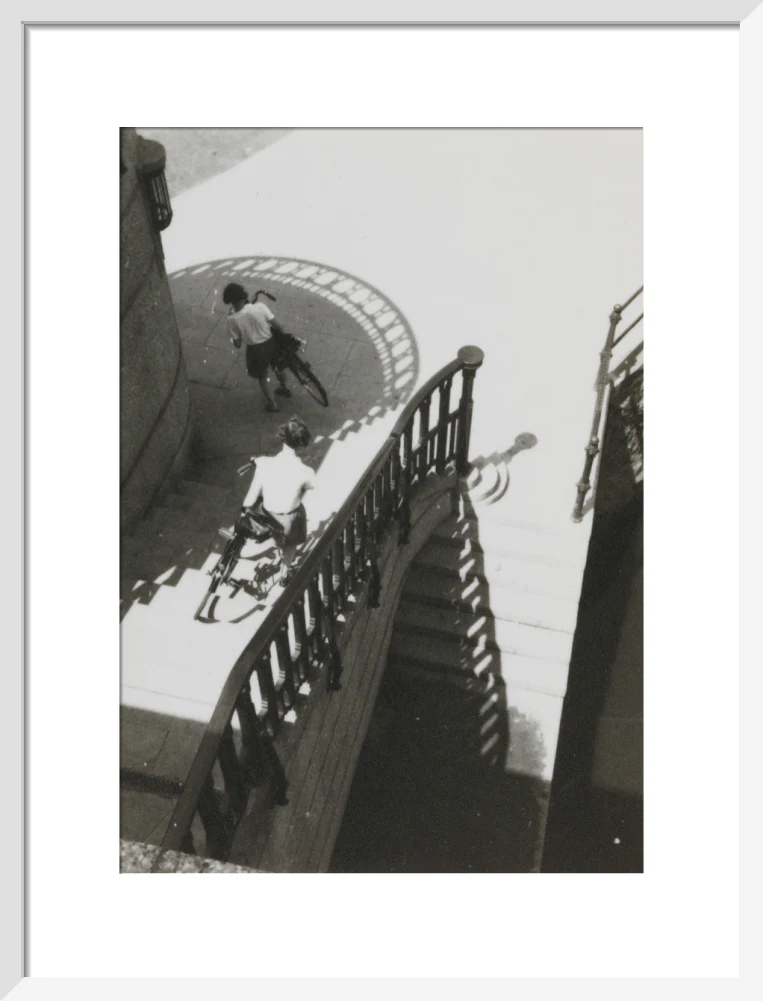 Carrying bicycles down steps - Image 14