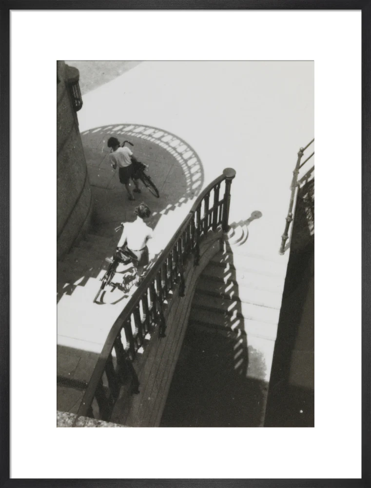 Carrying bicycles down steps - Image 18