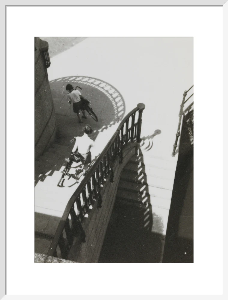 Carrying bicycles down steps - Image 19