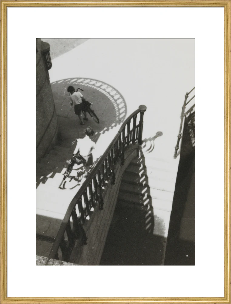 Carrying bicycles down steps - Image 25