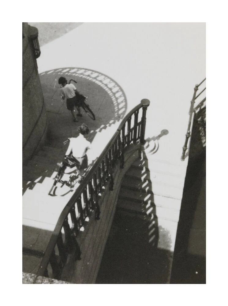 Carrying bicycles down steps - Image 29