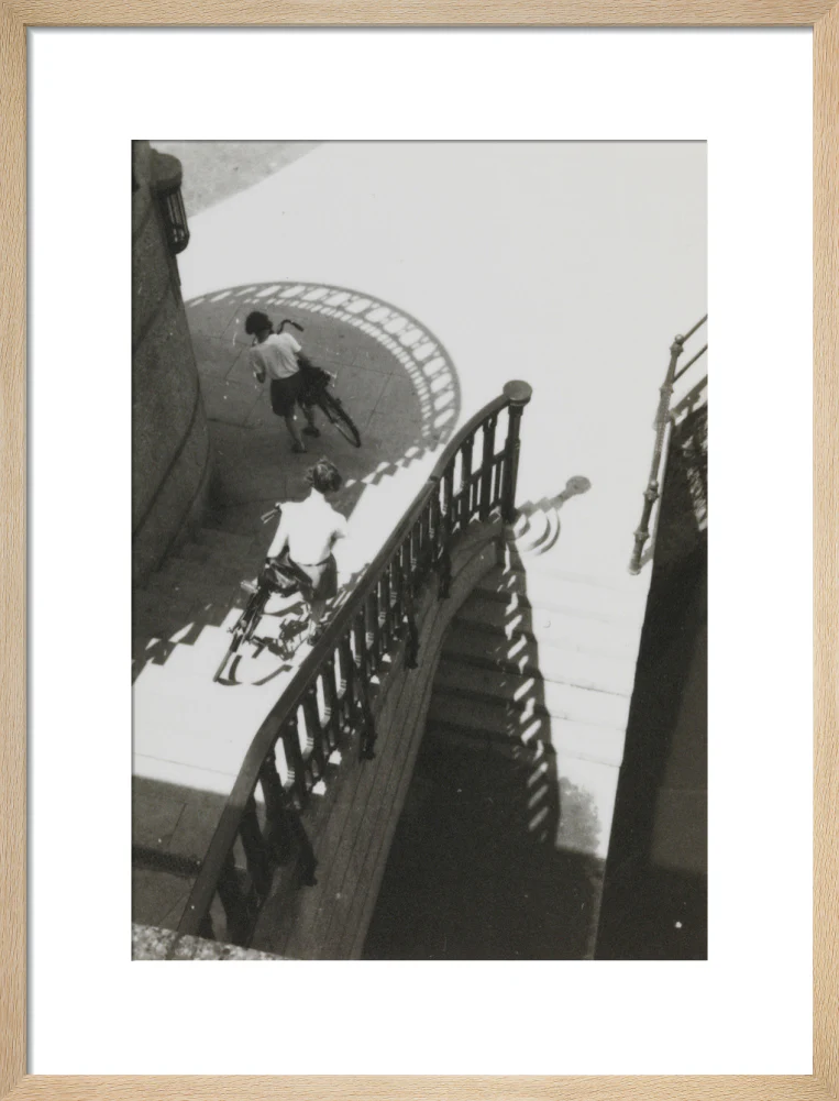 Carrying bicycles down steps - Image 49