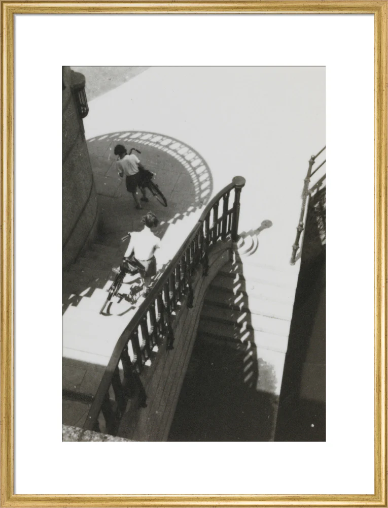 Carrying bicycles down steps - Image 53