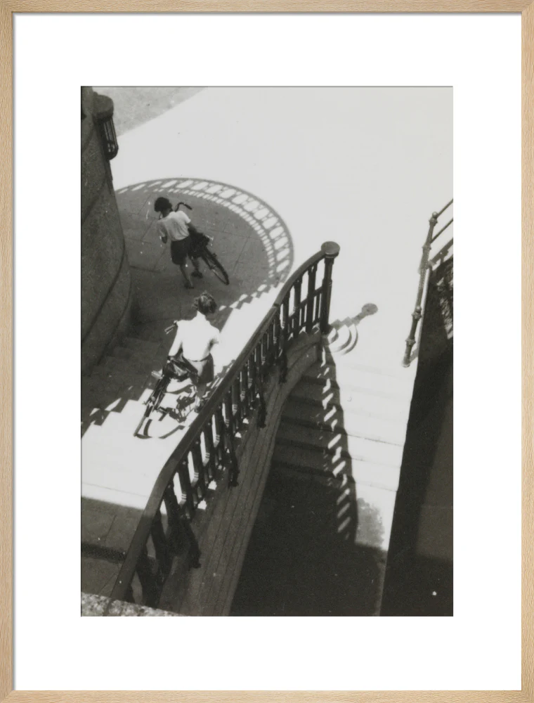 Carrying bicycles down steps - Image 54