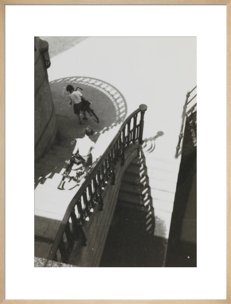 Carrying bicycles down steps - Image 59