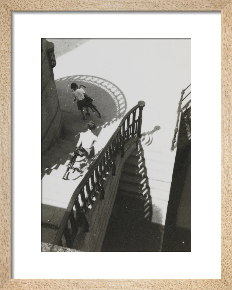 Carrying bicycles down steps - Image 6