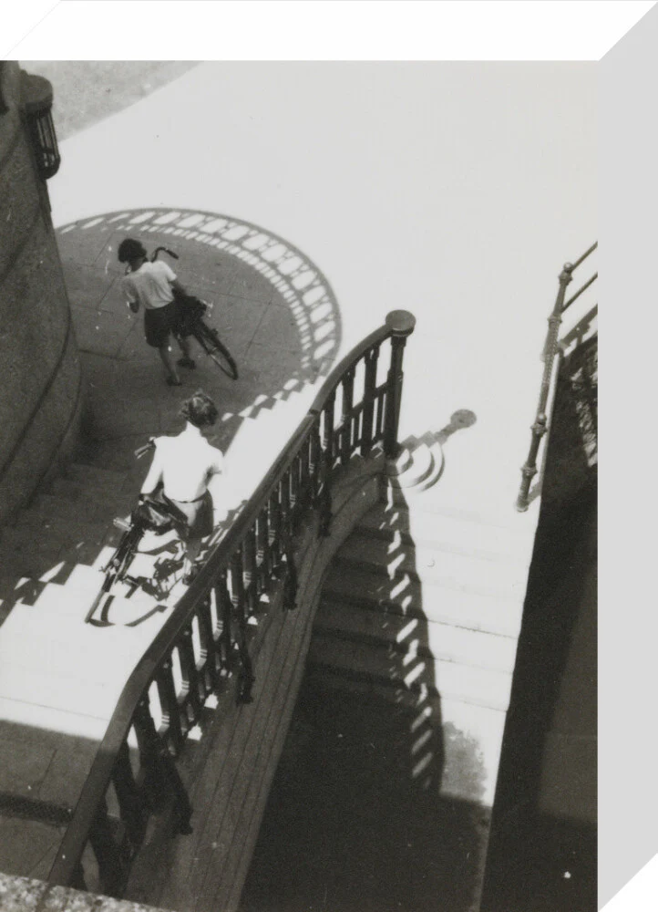 Carrying bicycles down steps - Image 64