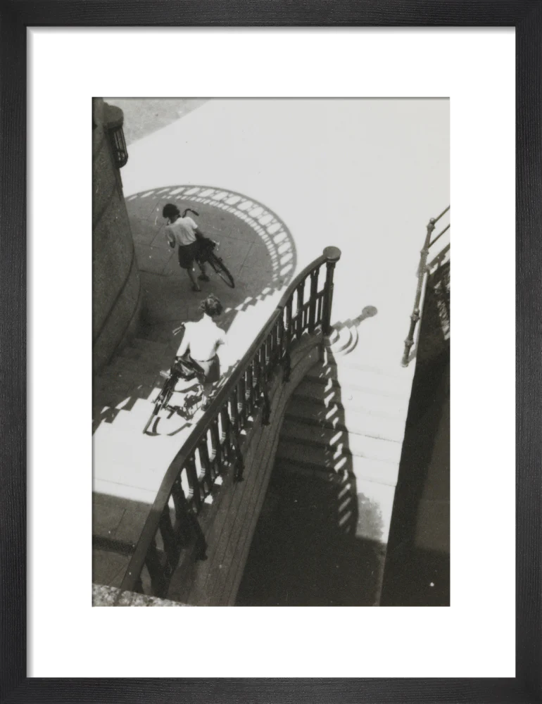 Carrying bicycles down steps - Image 8