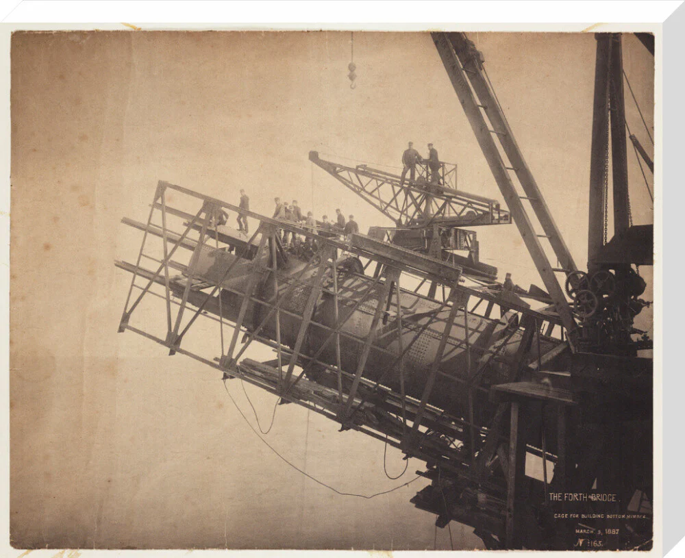 'Forth Bridge Cage For Building Bottom Member', 1887 - Image 33
