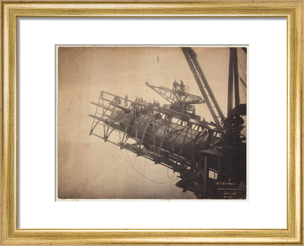 'Forth Bridge Cage For Building Bottom Member', 1887 - Image 38