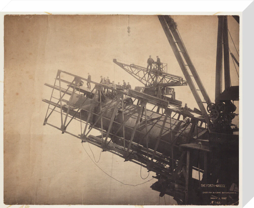 'Forth Bridge Cage For Building Bottom Member', 1887 - Image 65