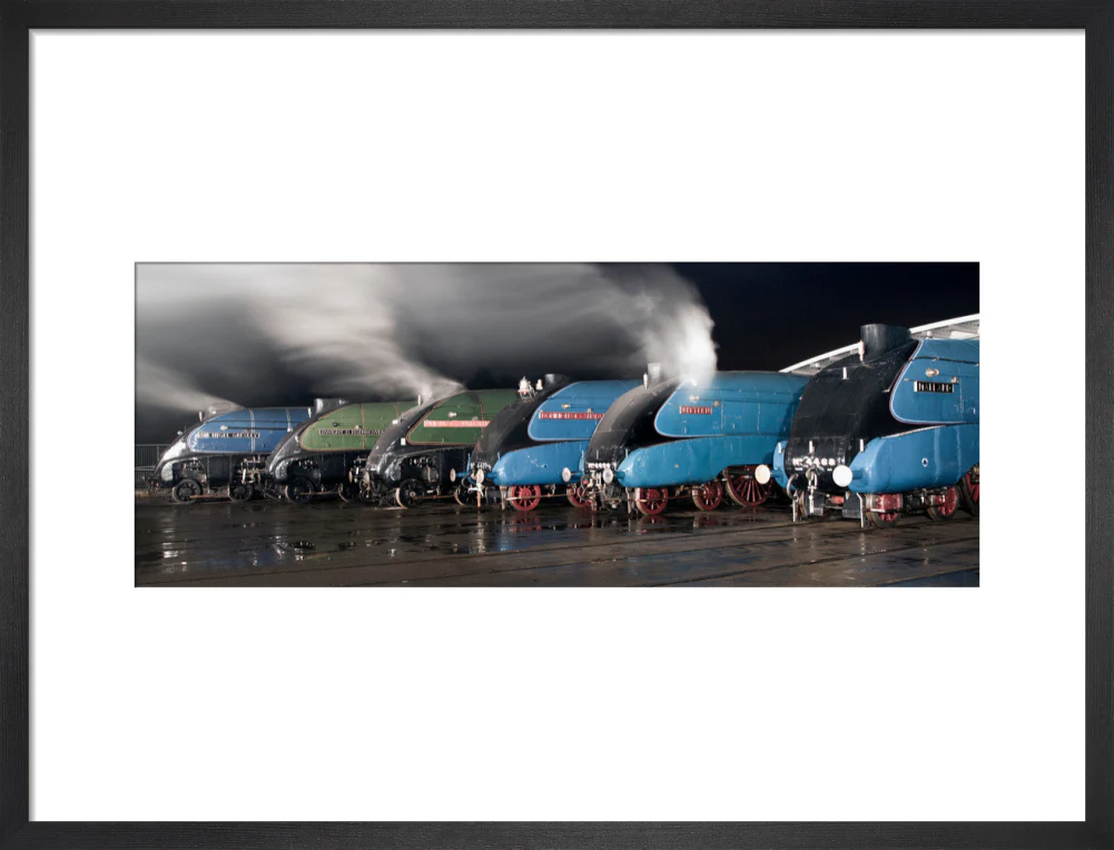 A-4 Class locomotives at the Great Gathering Great Goodbye in the National Railway Museum Shildon, 2014. - Image 13