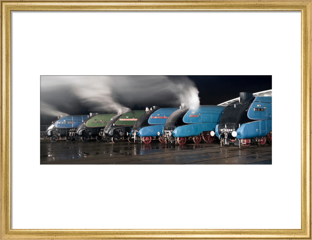 A-4 Class locomotives at the Great Gathering Great Goodbye in the National Railway Museum Shildon, 2014. - Image 15