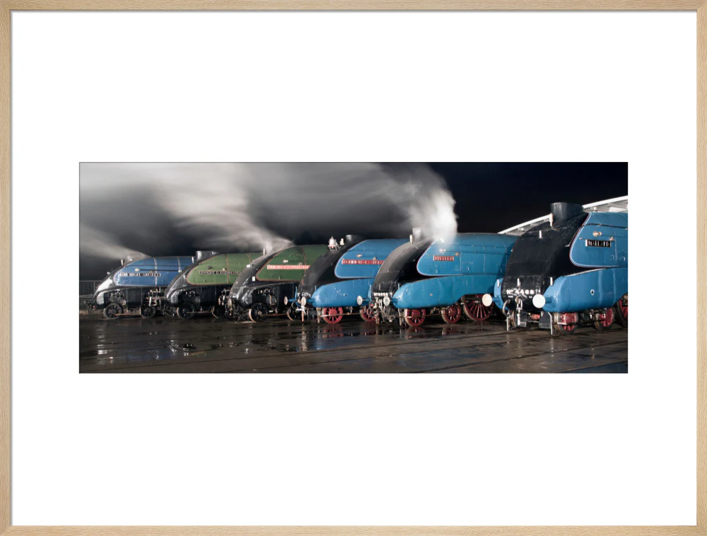 A-4 Class locomotives at the Great Gathering Great Goodbye in the National Railway Museum Shildon, 2014. - Image 26