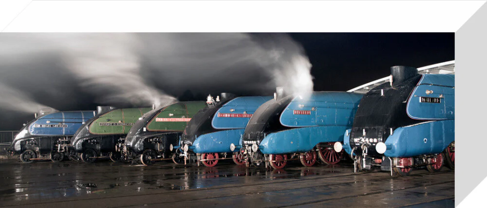 A-4 Class locomotives at the Great Gathering Great Goodbye in the National Railway Museum Shildon, 2014. - Image 31