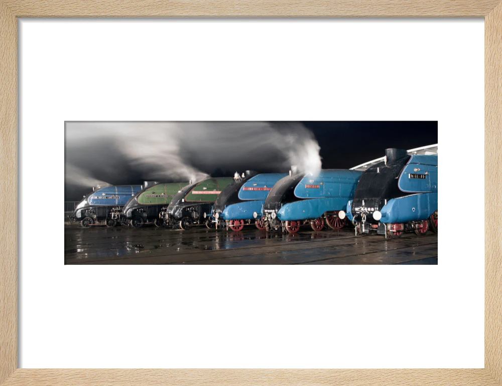 A-4 Class locomotives at the Great Gathering Great Goodbye in the National Railway Museum Shildon, 2014. - Image 44