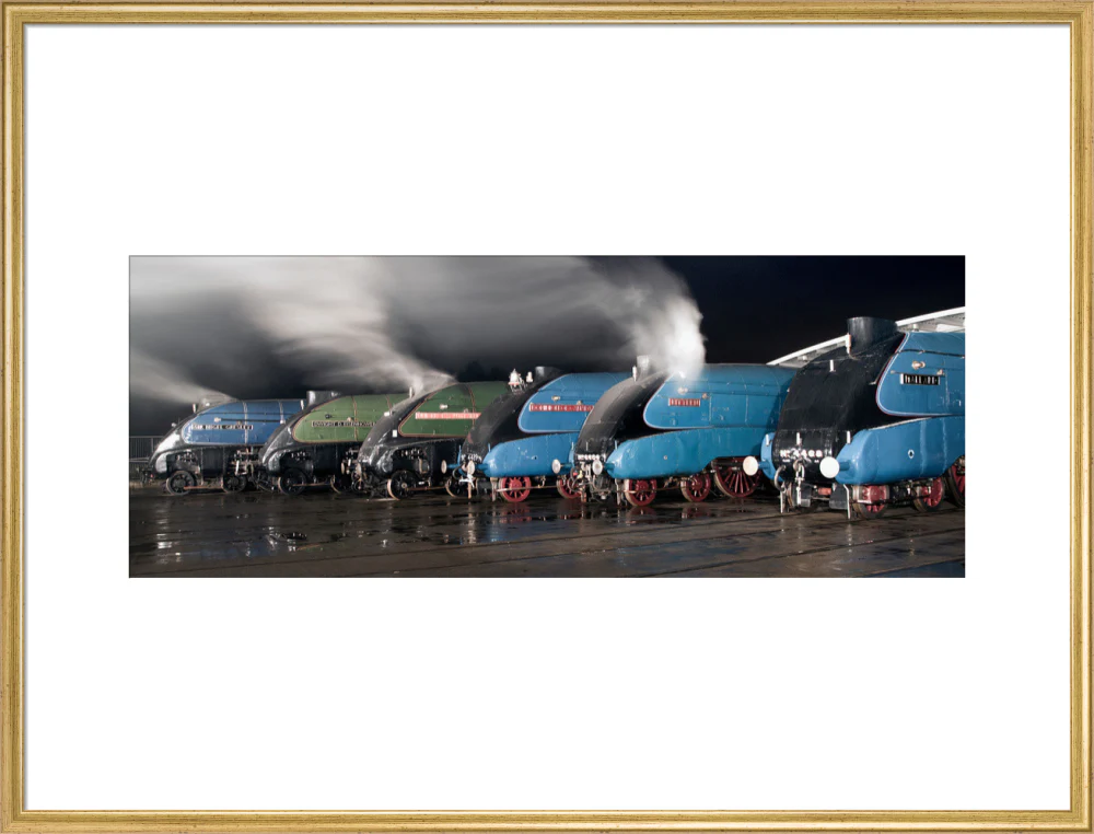 A-4 Class locomotives at the Great Gathering Great Goodbye in the National Railway Museum Shildon, 2014. - Image 58