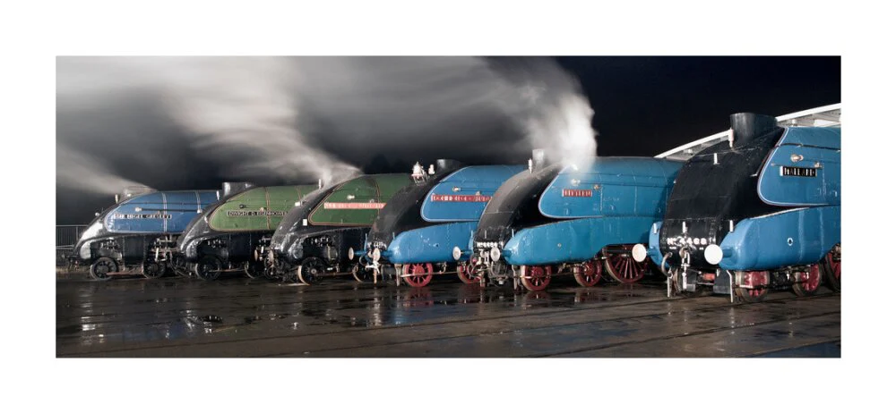 A-4 Class locomotives at the Great Gathering Great Goodbye in the National Railway Museum Shildon, 2014. - Image 63