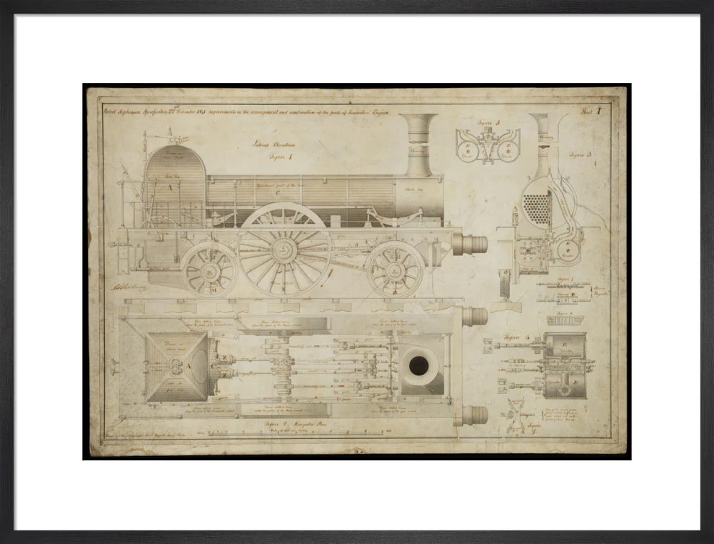 Improvements in the arrangement...of the parts of locomotive engines, 1841 - Image 18