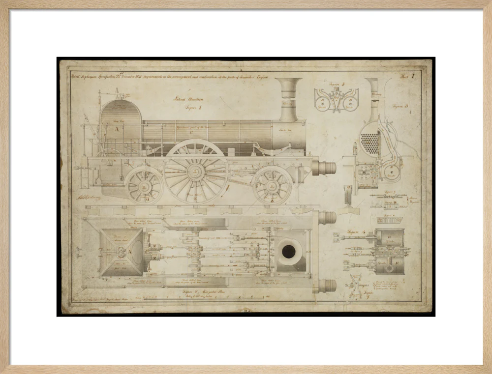 Improvements in the arrangement...of the parts of locomotive engines, 1841 - Image 21