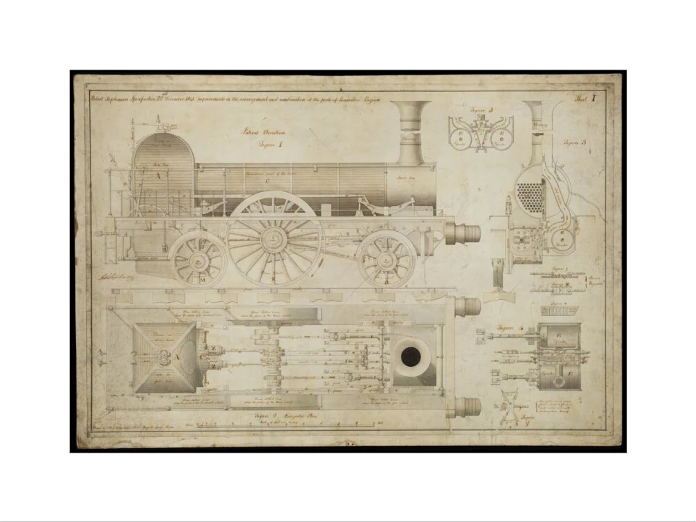 Improvements in the arrangement...of the parts of locomotive engines, 1841 - Image 40