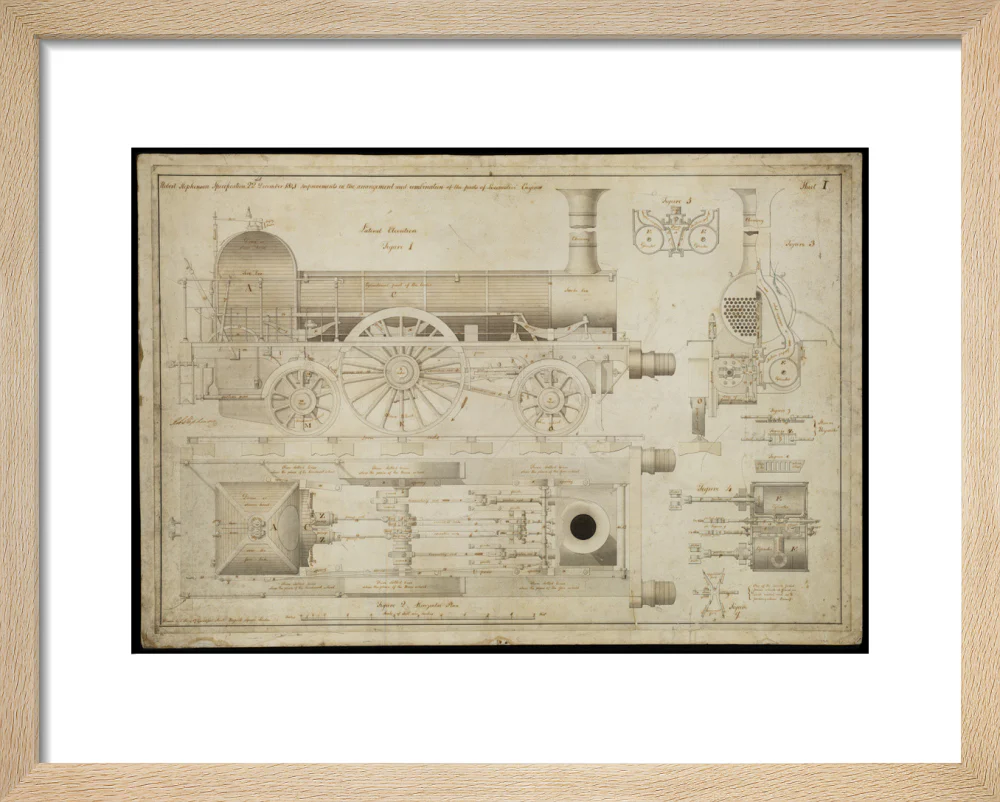 Improvements in the arrangement...of the parts of locomotive engines, 1841 - Image 6