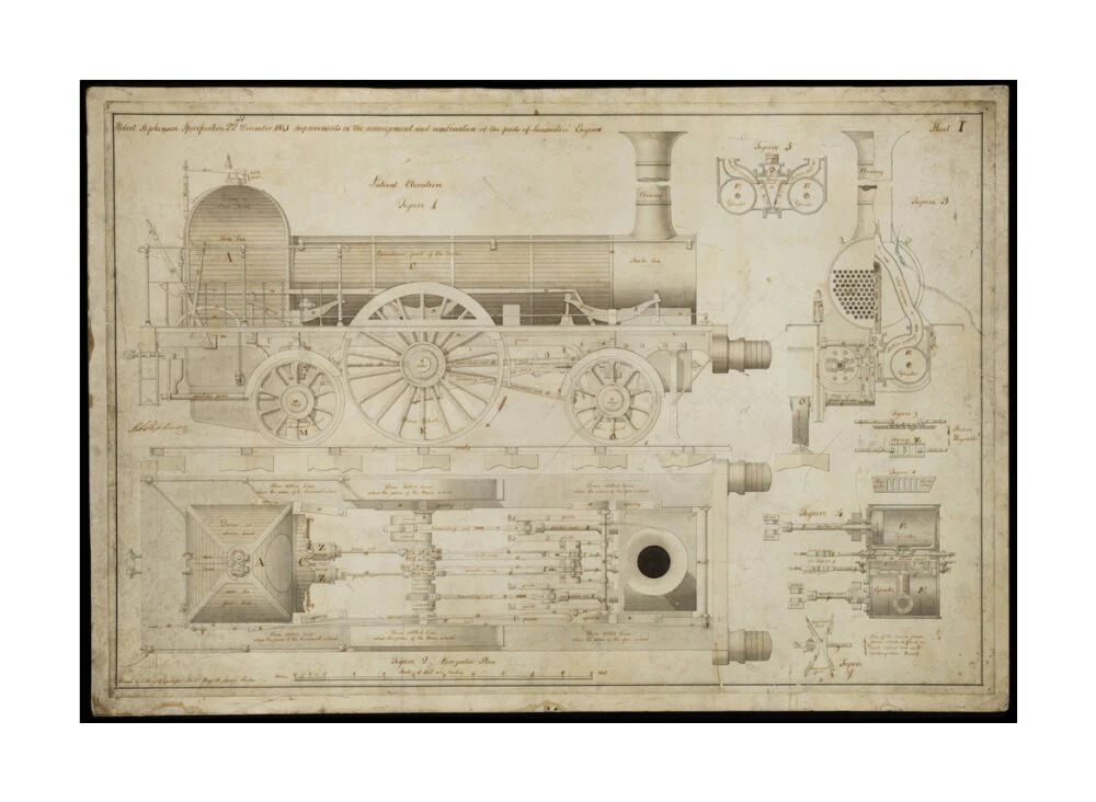 Improvements in the arrangement...of the parts of locomotive engines, 1841 - Image 62