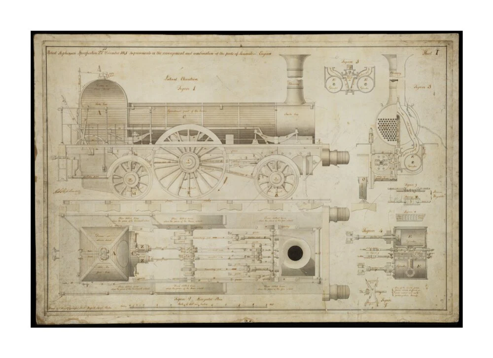 Improvements in the arrangement...of the parts of locomotive engines, 1841 - Image 63