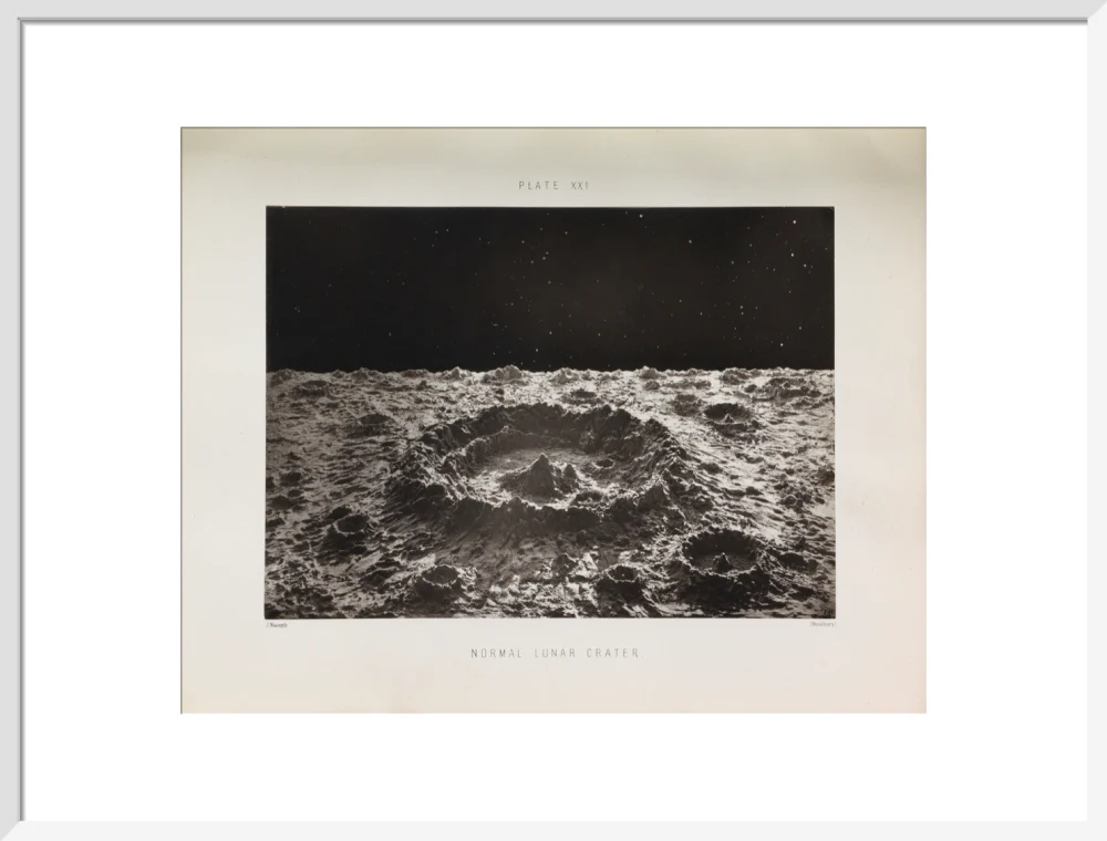 Plate XXI, 'Normal Lunar Crater' - Image 19