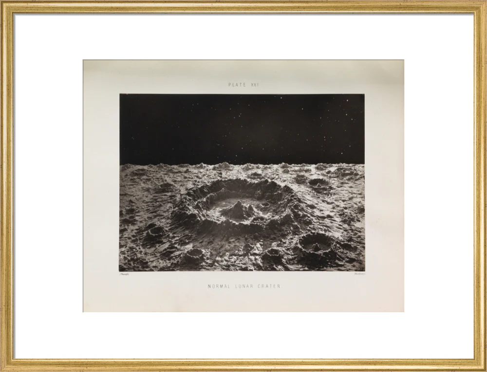 Plate XXI, 'Normal Lunar Crater' - Image 20