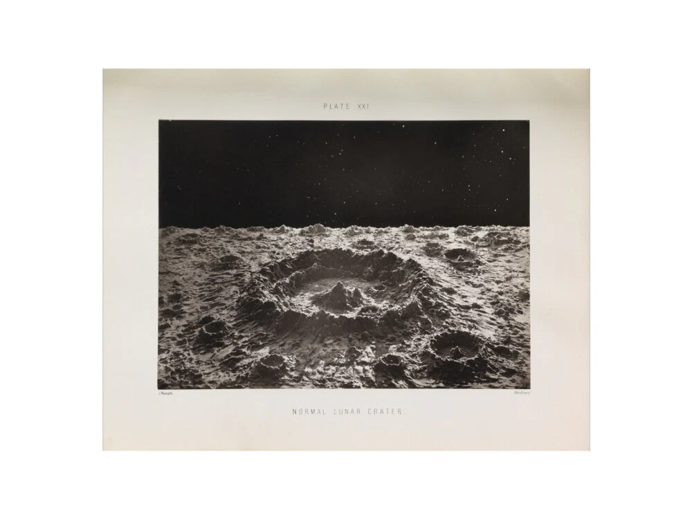 Plate XXI, 'Normal Lunar Crater' - Image 22