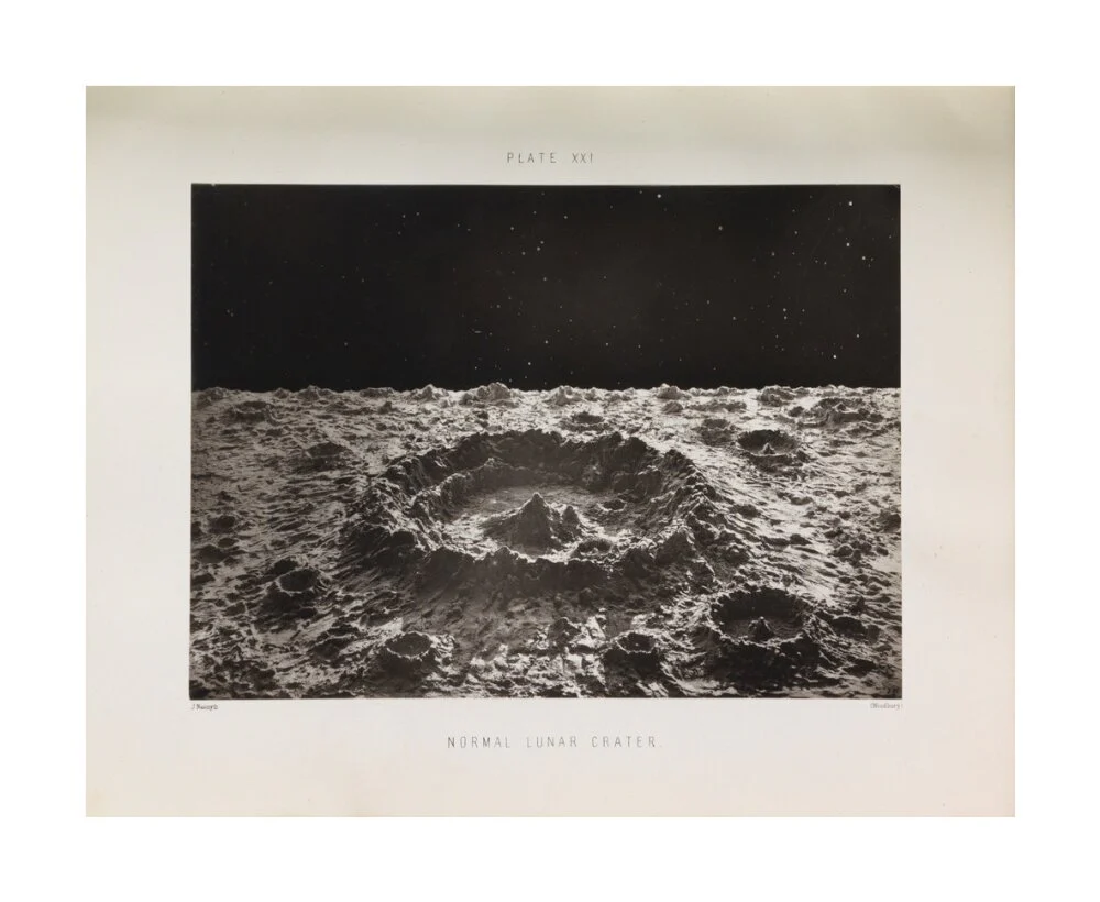 Plate XXI, 'Normal Lunar Crater' - Image 29