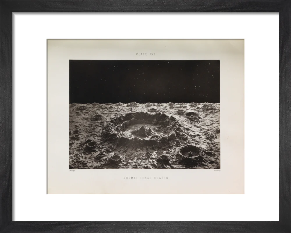 Plate XXI, 'Normal Lunar Crater' - Image 3