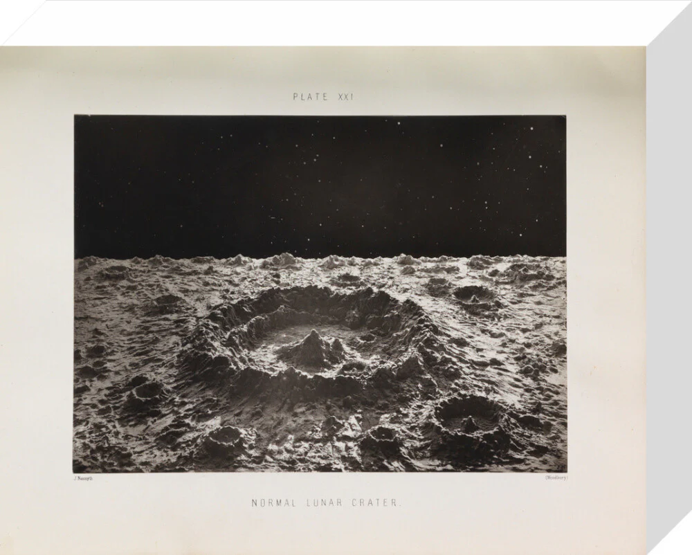 Plate XXI, 'Normal Lunar Crater' - Image 31