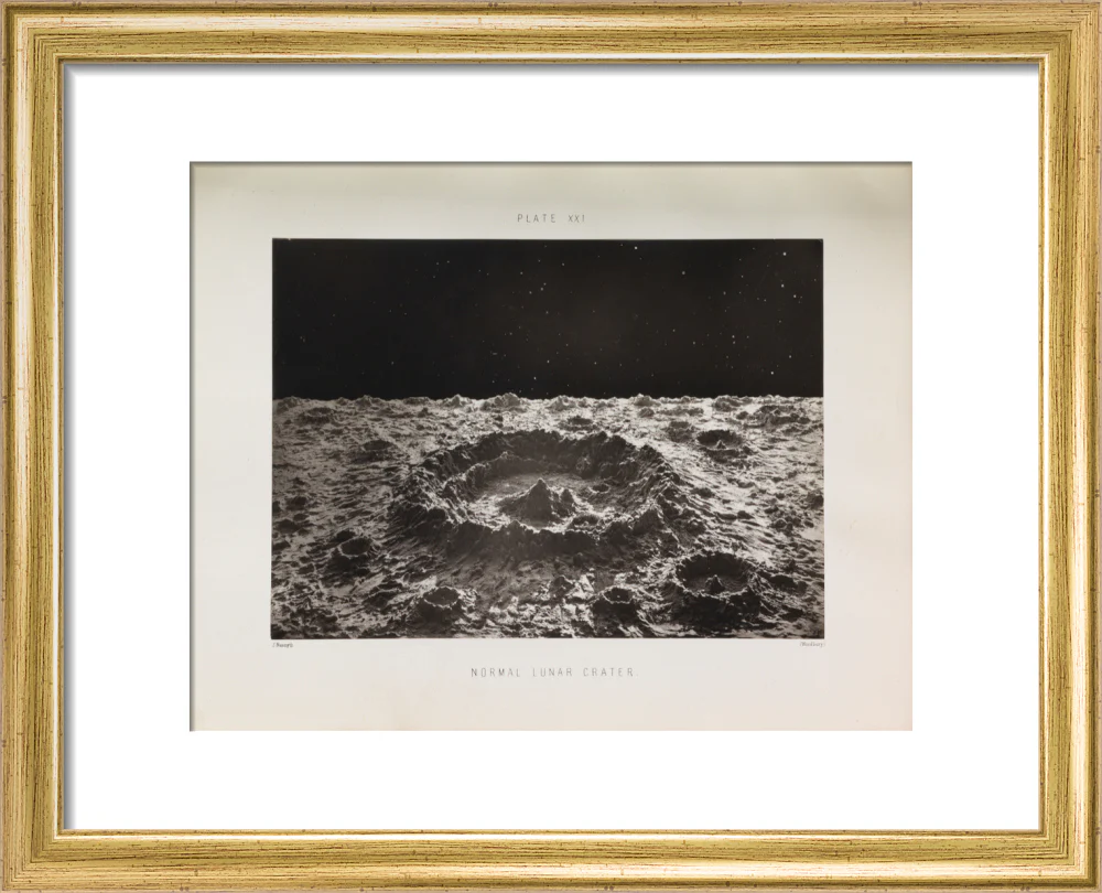 Plate XXI, 'Normal Lunar Crater' - Image 38