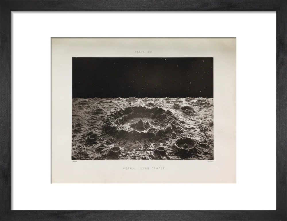 Plate XXI, 'Normal Lunar Crater' - Image 41