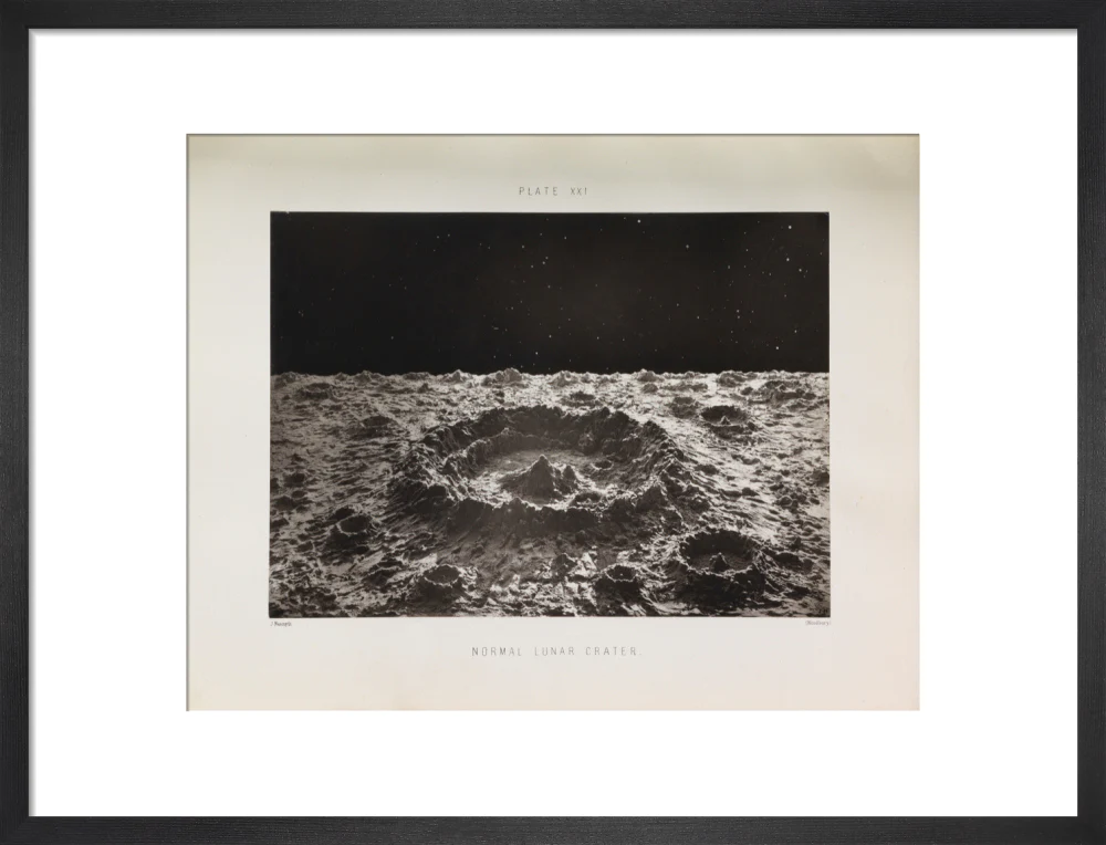 Plate XXI, 'Normal Lunar Crater' - Image 46