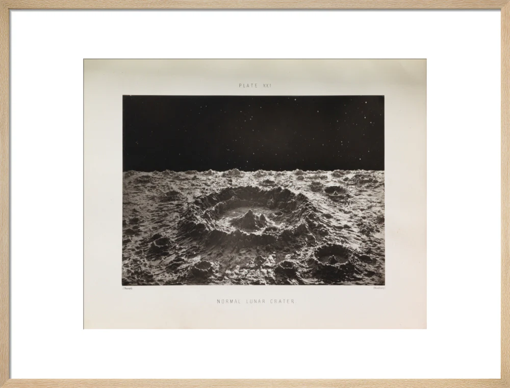 Plate XXI, 'Normal Lunar Crater' - Image 54