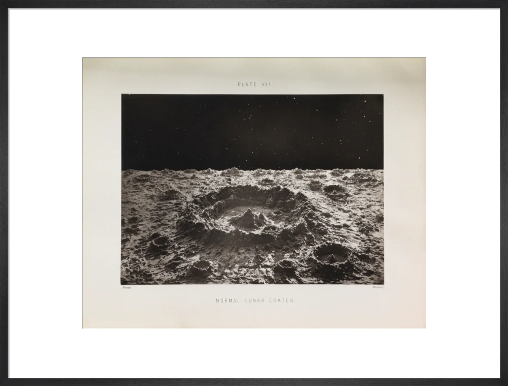 Plate XXI, 'Normal Lunar Crater' - Image 56