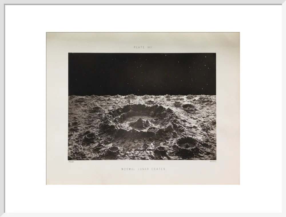 Plate XXI, 'Normal Lunar Crater' - Image 57