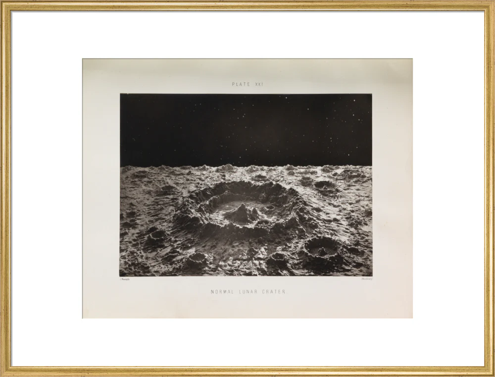 Plate XXI, 'Normal Lunar Crater' - Image 58